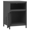 Tables de chevet 2 pcs Anthracite 35x35x51 cm Acier 