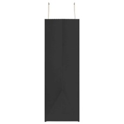 Sacs en papier 50 pcs avec poignées noir 54x15x49 cm 