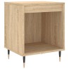 Tables de chevet 2 pcs chêne sonoma 40x35x50 cm bois ingénierie 