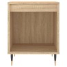 Tables de chevet 2 pcs chêne sonoma 40x35x50 cm bois ingénierie 