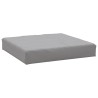 Coussins de palette lot de 2 gris tissu oxford 