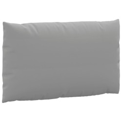 Coussins de palette lot de 2 gris tissu oxford 