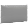 Coussins de palette lot de 2 gris tissu oxford 