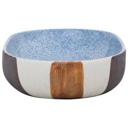 Vasque à poser multicolore ovale 59x40x14 cm céramique 