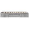 Cadre de lit sans matelas sonoma gris 90x190 cm 