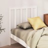 Tête de lit Blanc 81x4x100 cm Bois massif de pin 