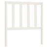 Tête de lit Blanc 81x4x100 cm Bois massif de pin 