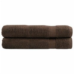 Serviettes de qualité supérieure SOLUND 2 pcs marron 600 g/m² 