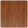 Dessus de table carré Marron foncé 90x90x4cm Bois chêne traité 