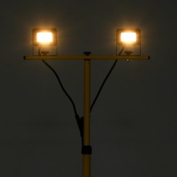 Projecteur à LED avec trépied 2x10 W Blanc chaud  