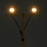 Projecteur à LED avec trépied 2x10 W Blanc chaud  