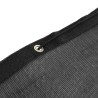 Filet de conteneur PEHD 3,5 x 7 m Noir 