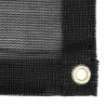Filet de conteneur PEHD 3,5 x 7 m Noir 