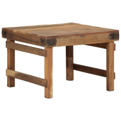 Table basse 55x60x40 cm Bois recyclé 