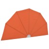 Auvent latéral pliable de terrasse Terre cuite 160 cm  
