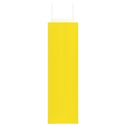 Sacs en papier 250 pcs avec poignées jaune 54x15x49 cm 