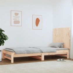 Tête de lit murale 82,5x3x60 cm Bois massif de pin 