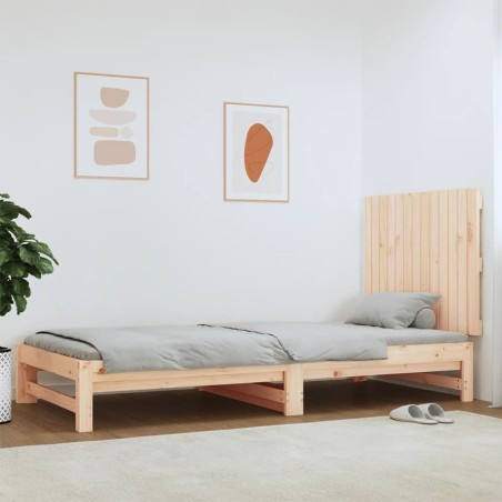 Tête de lit murale 82,5x3x60 cm Bois massif de pin 