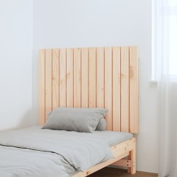 Tête de lit murale 82,5x3x60 cm Bois massif de pin 
