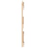 Tête de lit murale 82,5x3x60 cm Bois massif de pin 