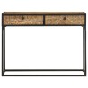 Table console 100x35x75 cm Bois de manguier massif 