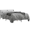 Cadre de lit sans matelas sonoma gris 140x200 cm 