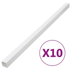 Goulotte de câble 100x40 mm 10 m PVC 