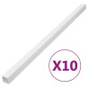 Goulotte de câble 100x40 mm 10 m PVC 