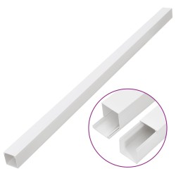 Goulotte de câble 100x40 mm 10 m PVC 