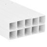 Goulotte de câble 100x40 mm 10 m PVC 