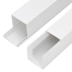 Goulotte de câble 100x40 mm 10 m PVC 