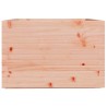 Jardinière 70x70x49,5 cm bois massif douglas 