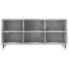 Meuble TV gris béton 103,5x30x50 cm bois d'ingénierie 