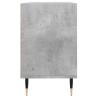 Meuble TV gris béton 103,5x30x50 cm bois d'ingénierie 