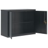 Classeur anthracite 90x40x70 cm acier 