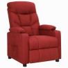 Fauteuil inclinable Rouge bordeaux Tissu 