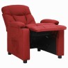 Fauteuil inclinable Rouge bordeaux Tissu 
