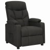 Fauteuil inclinable Noir Tissu 