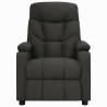 Fauteuil inclinable Noir Tissu 