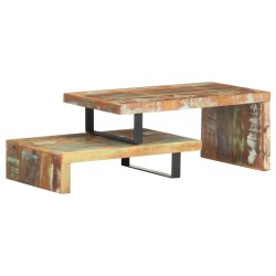 Ensemble de table basse 2 pcs Bois de récupération massif 