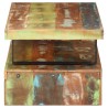 Ensemble de table basse 2 pcs Bois de récupération massif 
