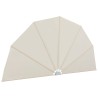 Auvent latéral pliable de terrasse Crème 160 cm  