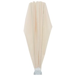 Auvent latéral pliable de terrasse Crème 160 cm  