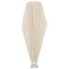 Auvent latéral pliable de terrasse Crème 160 cm  