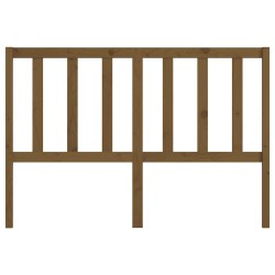 Tête de lit Marron miel 141x4x100 cm Bois massif de pin 