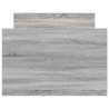 Cadre de lit sans matelas sonoma gris 90x190 cm 