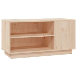 Meuble TV 80x35x40,5 cm Bois de pin massif 
