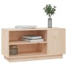 Meuble TV 80x35x40,5 cm Bois de pin massif 
