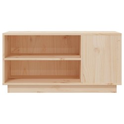 Meuble TV 80x35x40,5 cm Bois de pin massif 