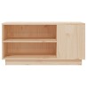 Meuble TV 80x35x40,5 cm Bois de pin massif 